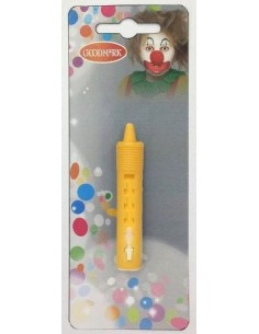 Barre de maquillage jaune blister - de haute qualité, idéale pour le carnaval, les fêtes à thème et les événements spéciaux